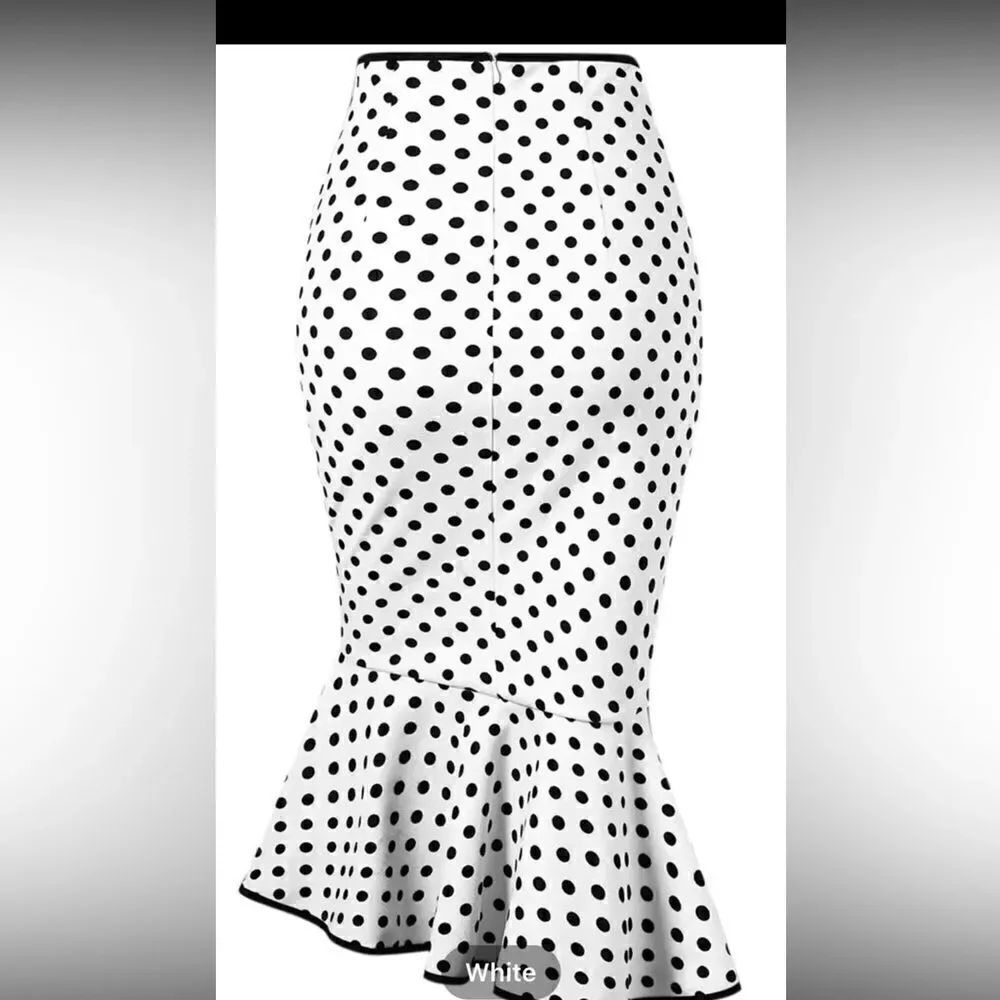 Polkadot skirts can also be worn as a top or dress have in a few colors
